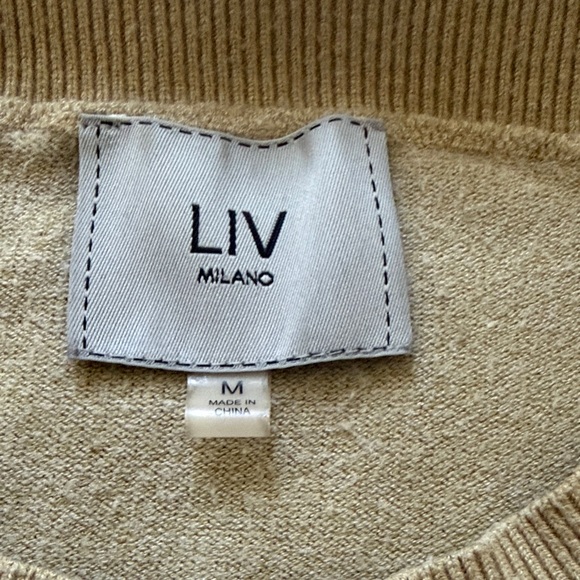 ⭐️ Firm Price ⭐️ Heather Olive Medium Embellished Sweater - Picture 2 of 5